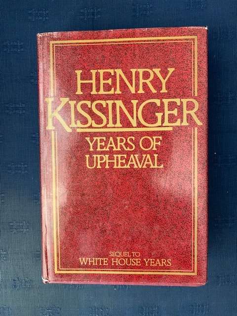 Henry Kissinger, Years of Upheaval, First Edition