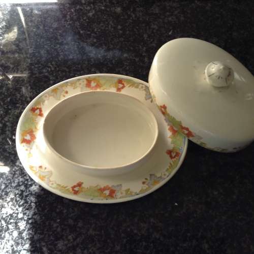 Alfred Meakin butter dish