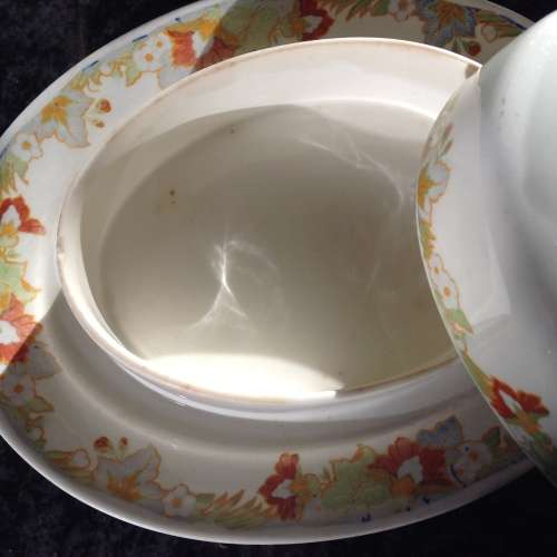 Alfred Meakin butter dish