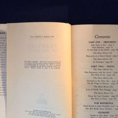 Franklin of the Arctic by Richard S. Lambert