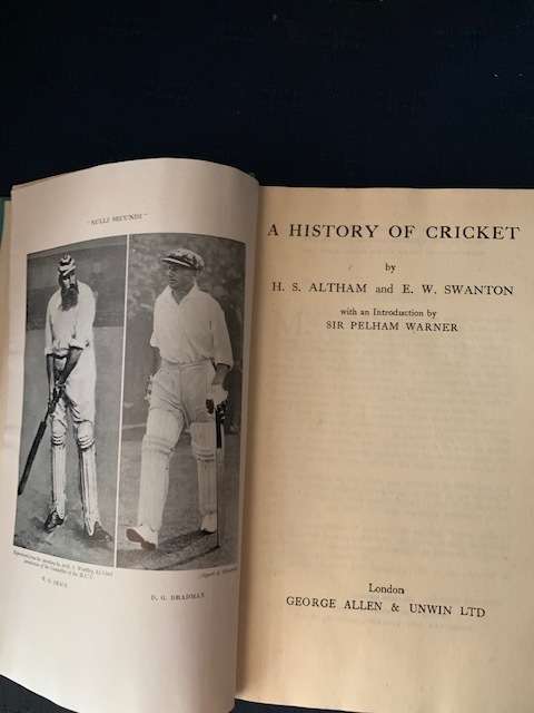 A History of Cricket by H. S. Altham E. W. Stanton