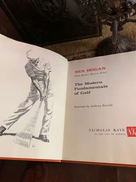 The Modern Fundamentals of Golf by Ben Hogan, 1957, First Edition