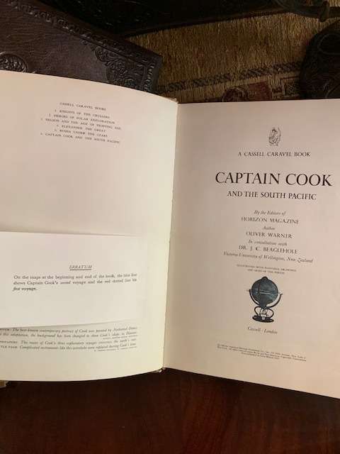 Captain Cook and The South Pacific by Oliver Warner, 1963, First Edition