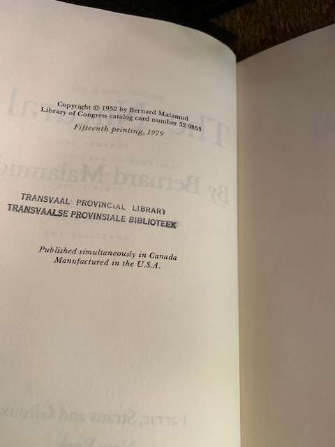 The Natural by Bernard Malamud