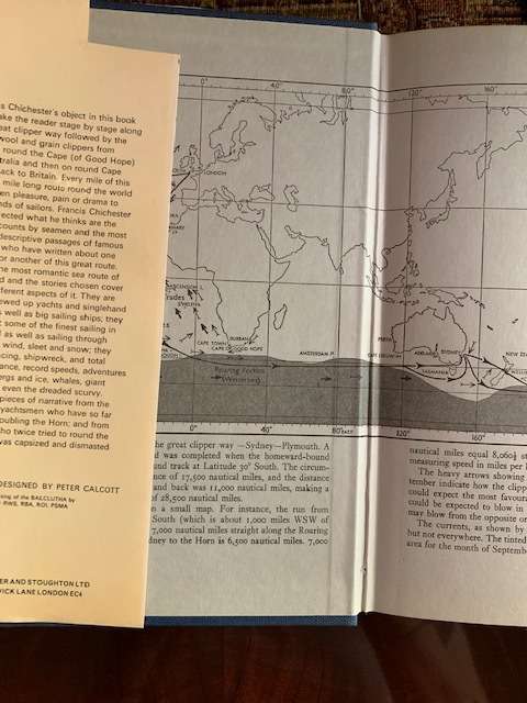 Along The Clipper Way by Francis Chichester, 1966, First Edition