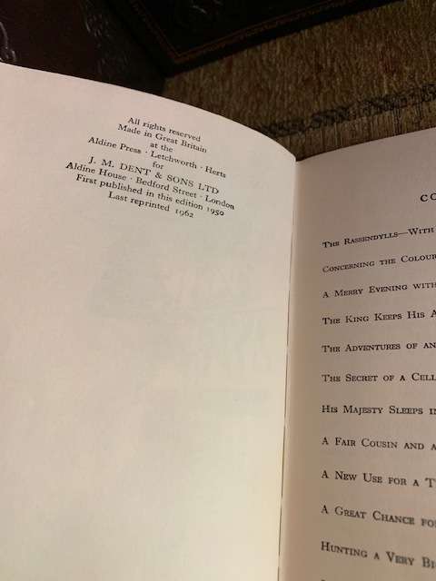 Prisoner of Zenda, A Farewell to Arms & King Solomon's Mines