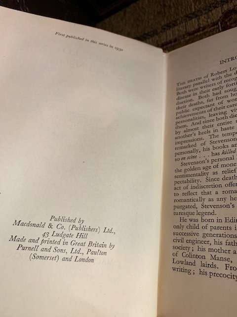 Set of 3 books R595 The Essays of R.L Stevenson,Around The World in Eighty Days & Four Tales