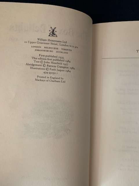 The Box of Delights by John Masefield