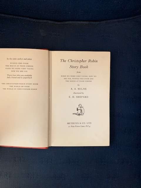 The Christopher Robin Story Book by A. A. Milne, illustrated by E. H. Shepard