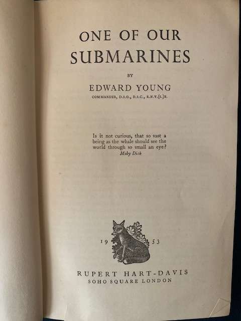 One of Our Submarines by Edward Young, 195, First Edition