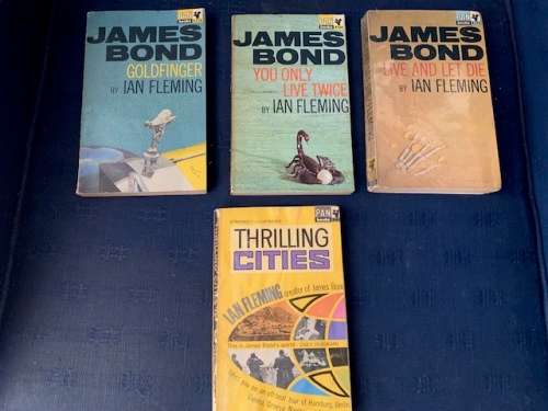 James Bond by Ian Fleming - set of four books for one price