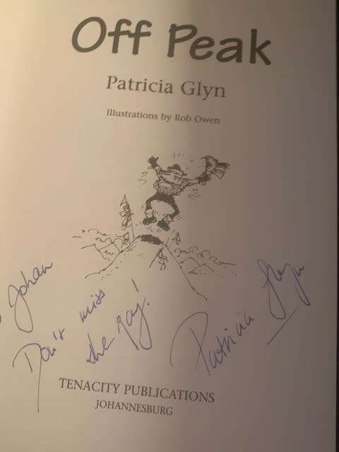 Off Peak by Patricia Glynn, signed copy