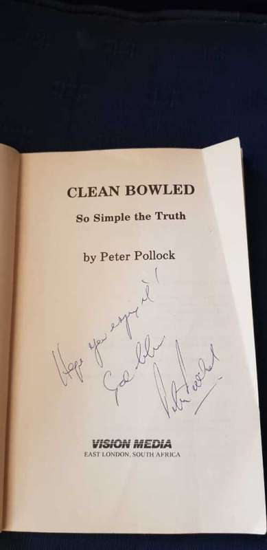 Peter Pollock, Clean Bowled
