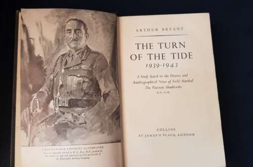 The Turn of the Tide by Arthur Bryant, 1957, First Edition, third impression