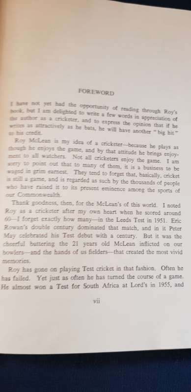 Pitch and Toss by Roy McLean, First Edition