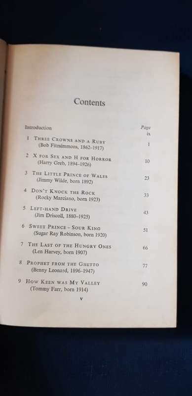Masters of Boxing by Harry Carpenter, 1964, First Edition