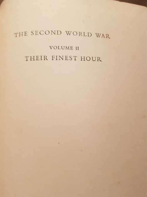 Churchill, The Second World War I and II and Great Contemporaries, set of 3 books