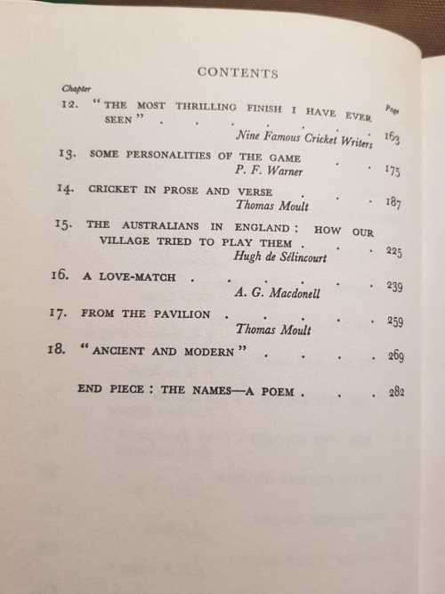 Bat and Ball, A book of Cricket by Thomas Moult, Inscribed to Clive Rice