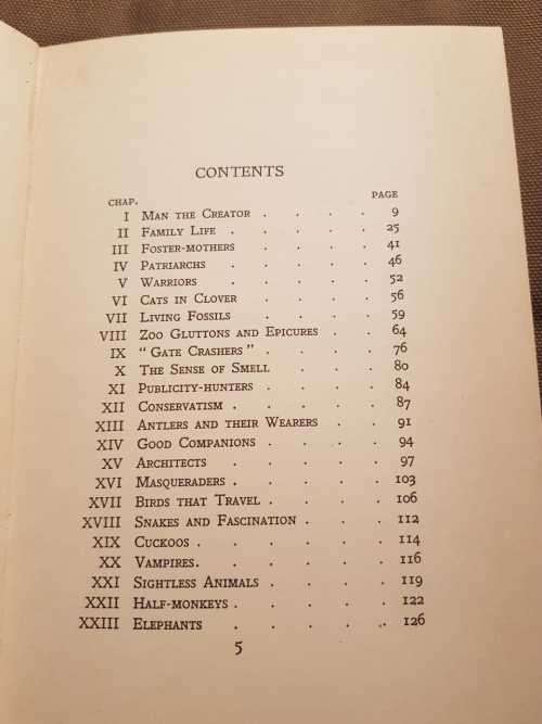 Animal Ways, First Edition, by E.G. Boulenger, 1953 First Edition