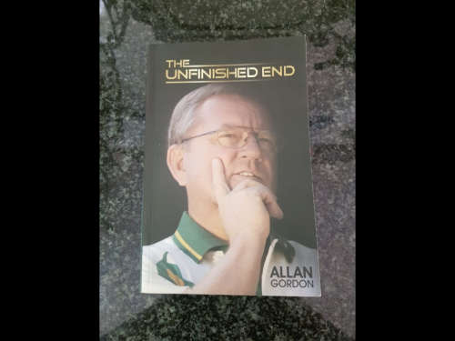 The Unfinished End, Allan Gordon, Signed copy, First Edition