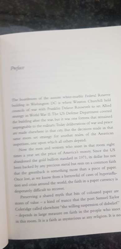 Bubble Man, Alan Greenspan and the missing 7 trillion dollars, First Edition