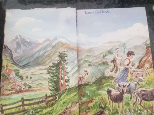 Heidi by Joanna Spyri, First Edition, 1945 illustrated by William Sharp