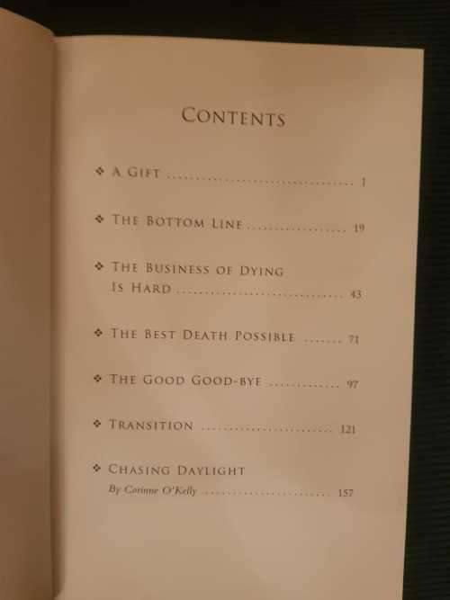 Chasing Daylight by Eugene O'Kelly, First Edition  How my forthcoming death transformed my life