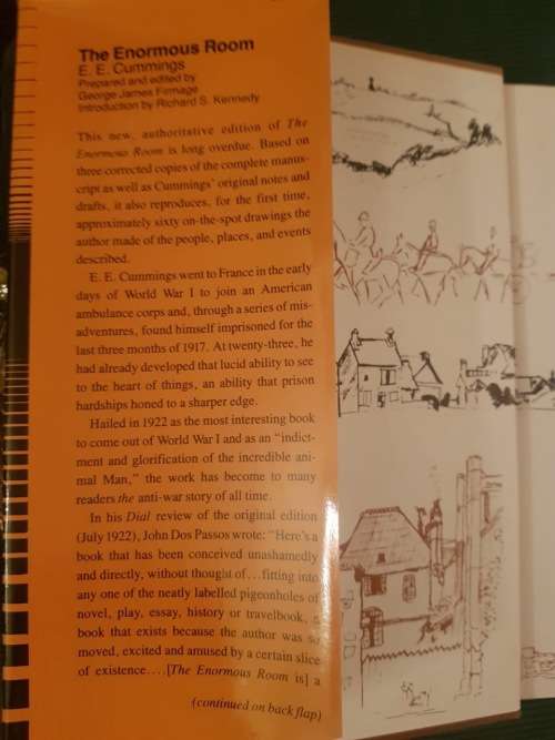 The Enormous Room by E.E. Cummings, First Edition