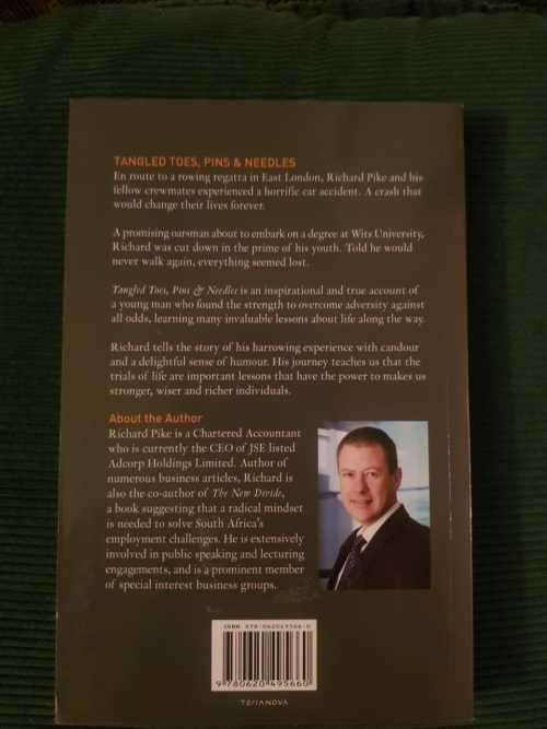 Tangled Toes Pins and Needles by Richard Pike, First Edition  When all is lost there is everything t