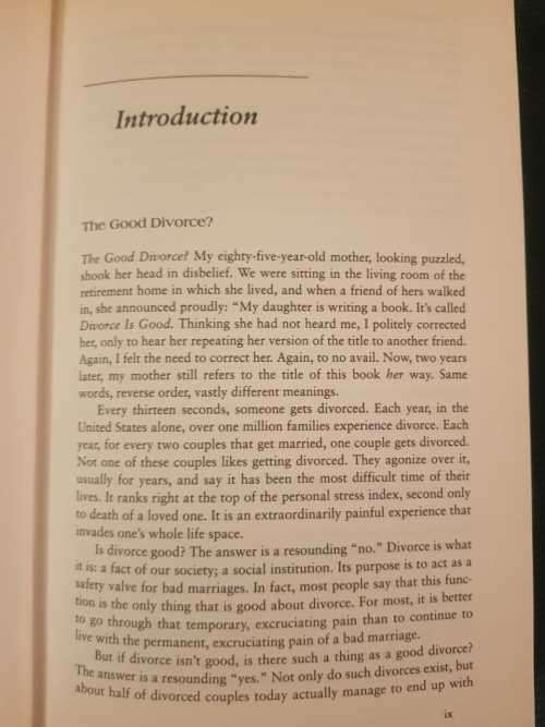 The Good Divorce by Constance Ahrons, First Edition