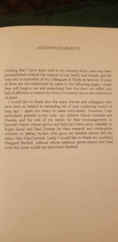 Don't Ask The Price by Marcus Sieff, First Edition  The memoirs of the president of Marks and Spence