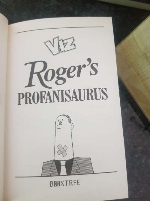 Rogers Profanisaurus, the ultimate swearing dictionary, forward by Terry Jones, First Edition
