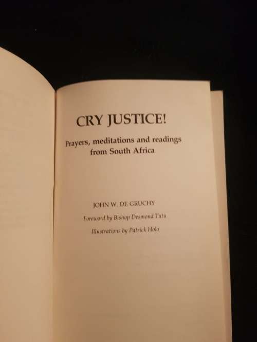 The Songs and Secrets and Cry Justice, set of two books for R450