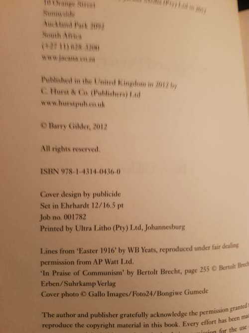 The Songs and Secrets and Cry Justice, set of two books for R450