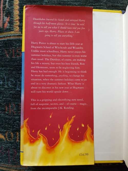 Harry Potter and the Order of the Phoenix by J.K. Rowling