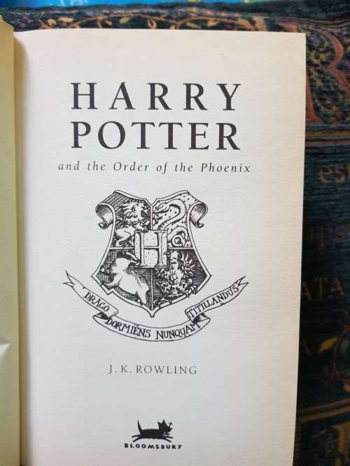 Harry Potter and the Order of the Phoenix by J.K. Rowling