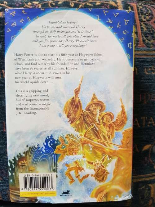 Harry Potter and the Order of the Phoenix by J.K. Rowling