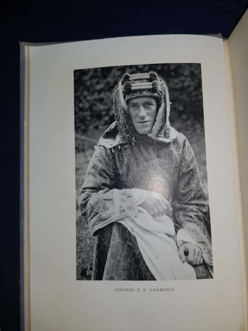 The Yellow Man Looks On and With Lawrence in Arabia First Editions, two books for R495