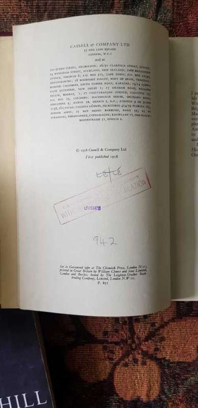 Churchill, The Struggle for Survival, History of the English speaking people, The a Dawn of Liberati