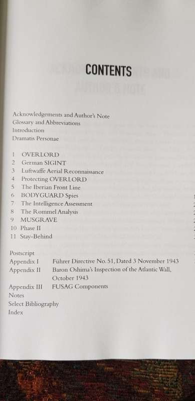 Codeword Overlord, Axis espionage and the D-Day landings by Nigel West