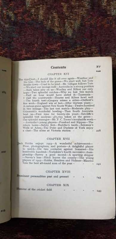 25 years Behind the Stumps by Herbert Strudwick, First Edition, 1926