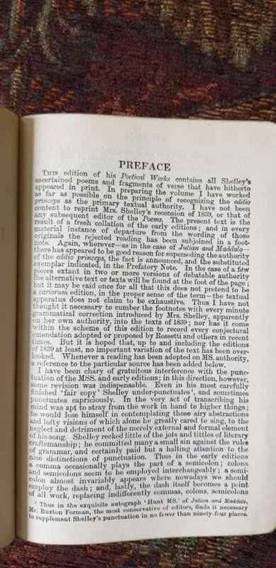 The Political Works of Percy Bysshe Shelley, 1917 Including material never before printed in any edi