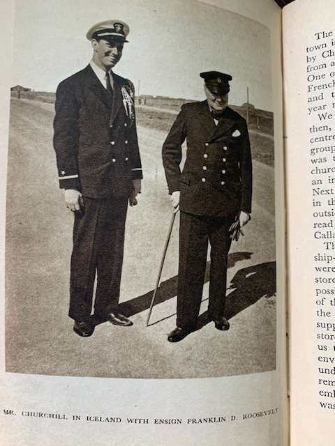 Atlantic Meeting by H. V. Morton, First Edition, an account of Mr Churchill's voyage in H.M.S.