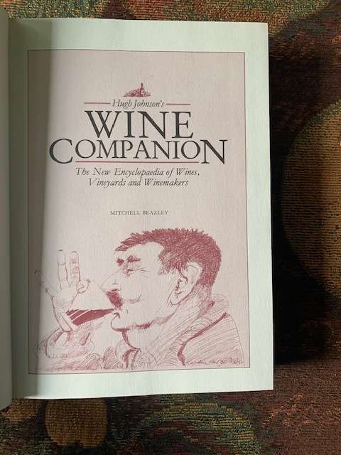Hugh Johnson's Wine Companion by Mitchell Beazley, coffee table book