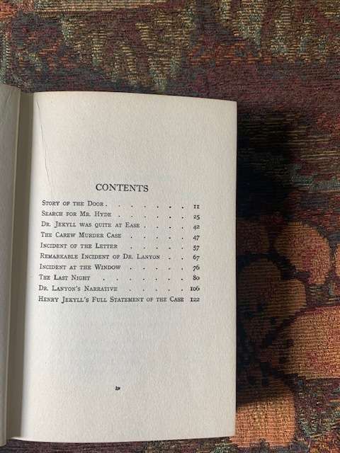 Dr Jekyll and Mr Hyde by R. L. Stevenson