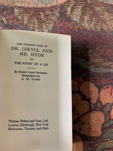 Dr Jekyll and Mr Hyde by R. L. Stevenson