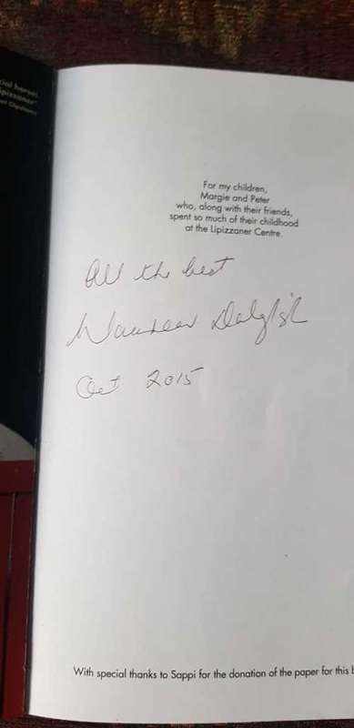 Lipizzaner Stallions, A Cavalry Officer and His Girls, Signed copy by Maureen Dalglish