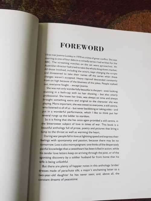 Forces Sweethearts by Joanna Lumley War time romance