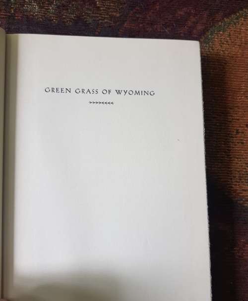 Green Grass of Wyoming, First Edition by Mary O'Hara, 1946