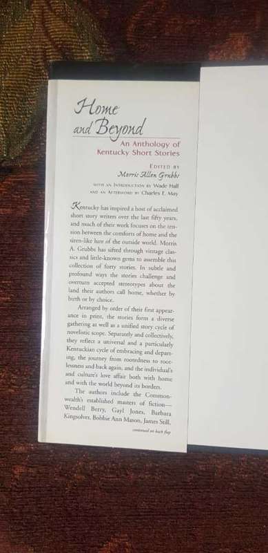 Home and Beyond, First Edition, by Morris Allen Grubbs An anthology of Kentucky short stories